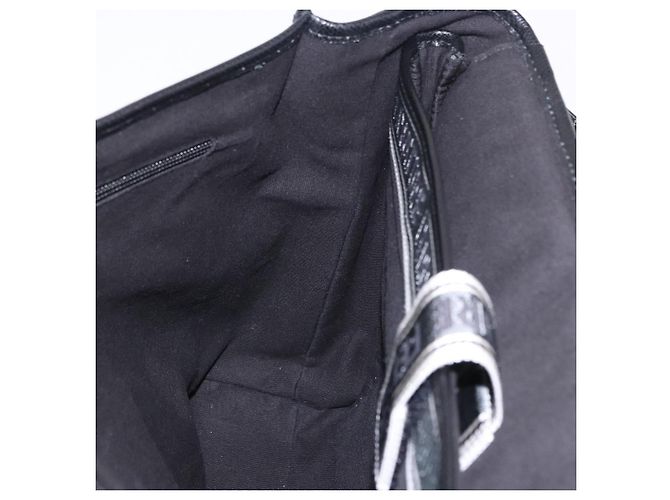 Borsa Boston Salvatore Ferragamo in pelle 2way Nera Argento Auth bs36559 Nero - vista 21