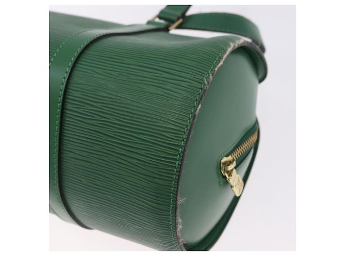 Borsa a mano LOUIS VUITTON Epi Soufflot Green M52224 LV Auth 195553 Verde - vista 10