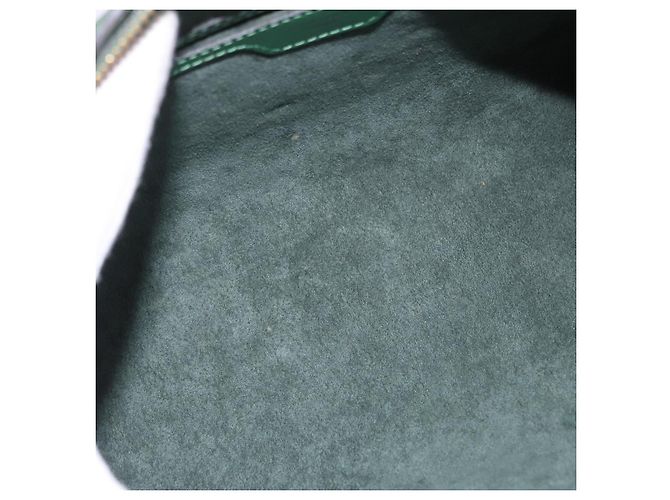 Borsa a mano LOUIS VUITTON Epi Soufflot Green M52224 LV Auth 195553 Verde - vista 11