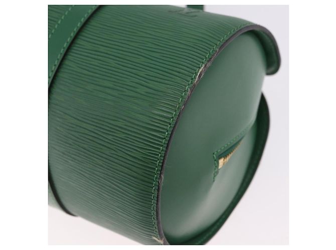Borsa a mano LOUIS VUITTON Epi Soufflot Green M52224 LV Auth 195553 Verde - vista 15
