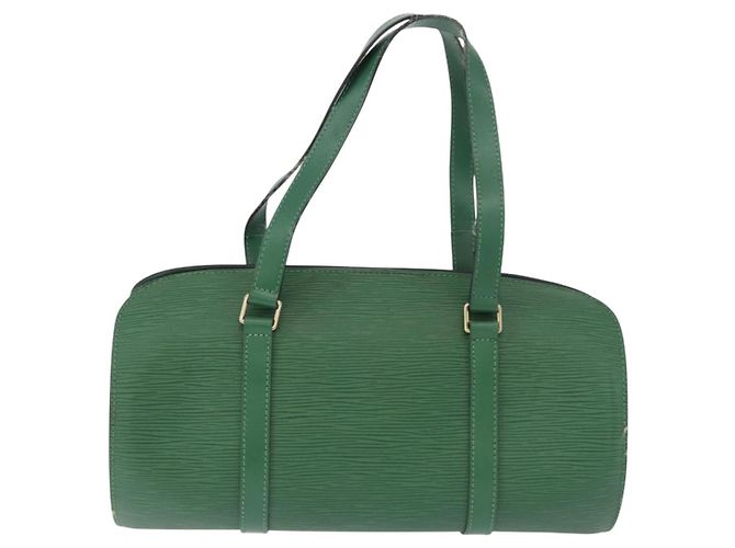 Borsa a mano LOUIS VUITTON Epi Soufflot Green M52224 LV Auth 195553 Verde - vista 2