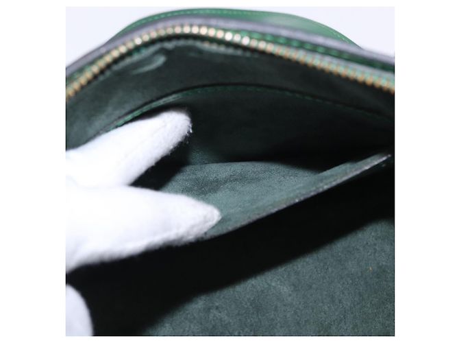 Borsa a mano LOUIS VUITTON Epi Soufflot Green M52224 LV Auth 195553 Verde - vista 21