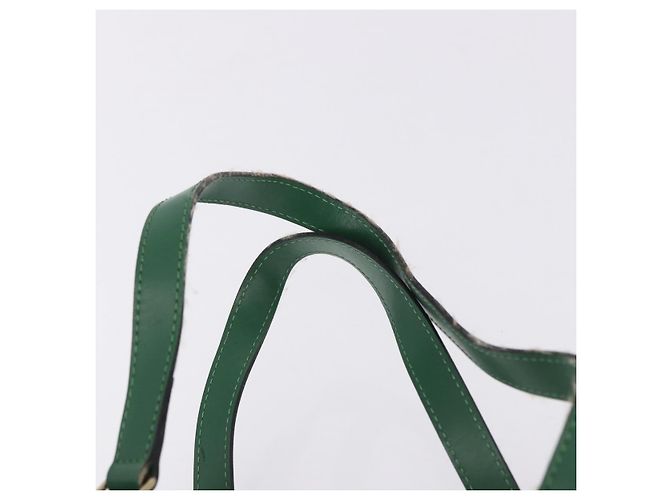 Borsa a mano LOUIS VUITTON Epi Soufflot Green M52224 LV Auth 195553 Verde - vista 8