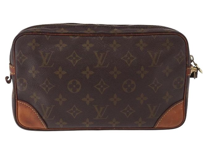 LOUIS VUITTON Monogram Marly Dragonne GM Clutch Bag M51825 LV Auth ka5605 Monogramma - vista 2