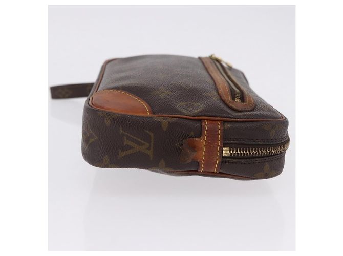 LOUIS VUITTON Monogram Marly Dragonne GM Clutch Bag M51825 LV Auth ka5605 Monogramma - vista 3