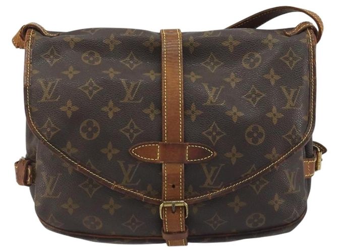 LOUIS VUITTON Borsa a tracolla Monogram Saumur 30 M42256 LV Auth gh2324 Monogramma - vista 13