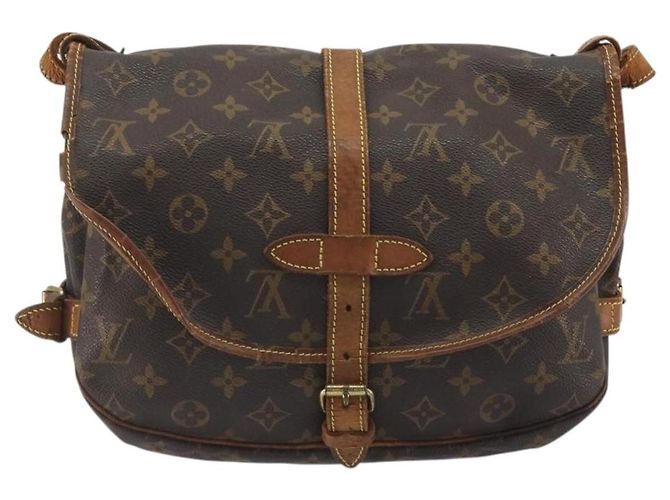 LOUIS VUITTON Borsa a tracolla Monogram Saumur 30 M42256 LV Auth gh2324 Monogramma - vista 2