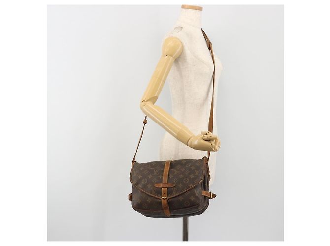 LOUIS VUITTON Borsa a tracolla Monogram Saumur 30 M42256 LV Auth gh2324 Monogramma - vista 30