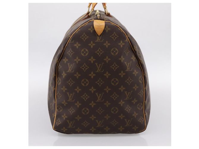 LOUIS VUITTON Monogram Keepall 60 Boston Bag M41422 LV Auth ka5607 Monogramma - vista 3
