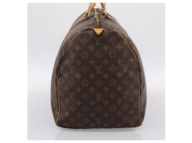 LOUIS VUITTON Monogram Keepall 60 Boston Bag M41422 LV Auth ka5607 Monogramma - vista 4