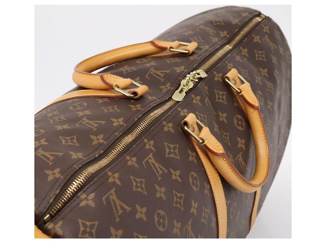 LOUIS VUITTON Monogram Keepall 60 Boston Bag M41422 LV Auth ka5607 Monogramma - vista 6