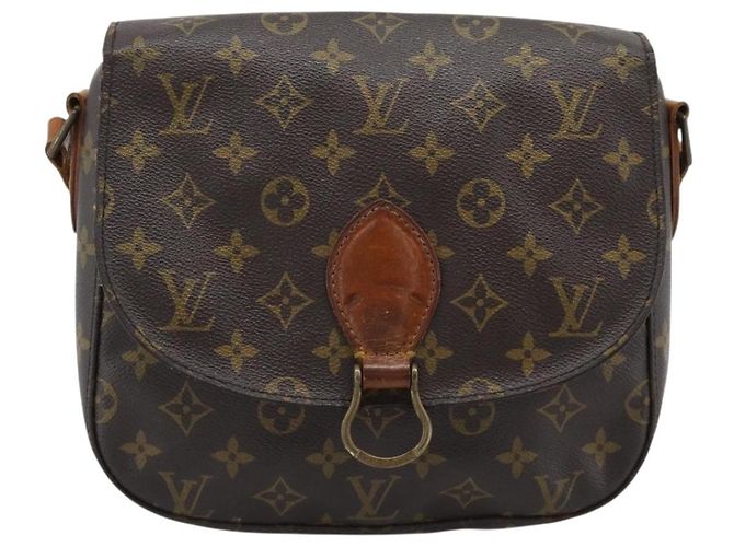 LOUIS VUITTON Monogram Saint Cloud GM Shoulder Bag M51242 LV Auth 196181 Monogramma - vista 13