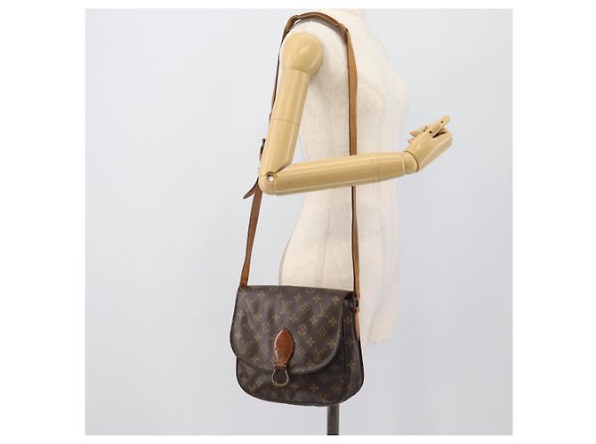LOUIS VUITTON Monogram Saint Cloud GM Shoulder Bag M51242 LV Auth 196181 Monogramma - vista 24