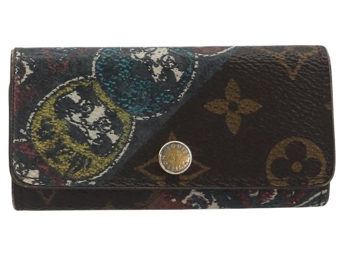 LOUIS VUITTON Monogram Kabuki Multicles 4 Key Case M67252 LV Auth bs36479 Monograma - vista 13