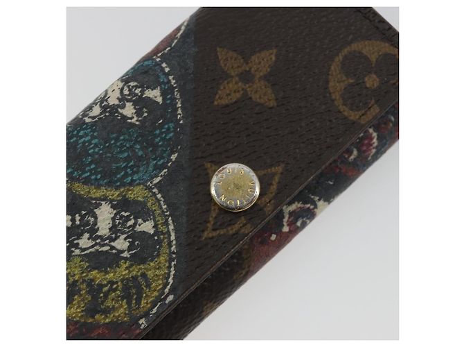 LOUIS VUITTON Monogram Kabuki Multicles 4 Key Case M67252 LV Auth bs36479 Monograma - vista 17