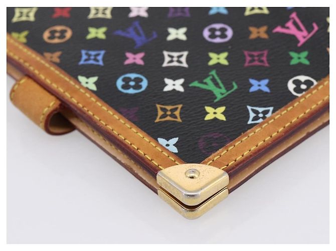 LOUIS VUITTON Copertina Agenda PM Multicolor Nero R20895 LV Auth 195509 - vista 16