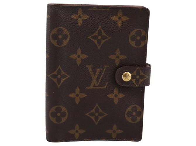 LOUIS VUITTON Monogram Agenda PM Day Planner Cover R20005 LV Auth 197122 Monograma - vista 13