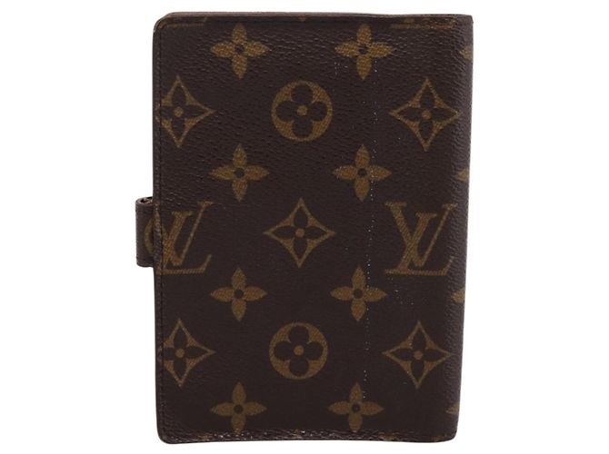 LOUIS VUITTON Monogram Agenda PM Day Planner Cover R20005 LV Auth 197122 Monograma - vista 2