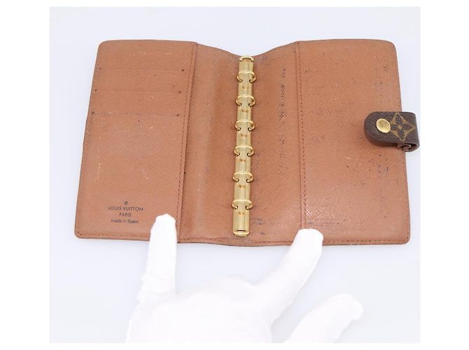 LOUIS VUITTON Monogram Agenda PM Day Planner Cover R20005 LV Auth 197122 Monograma - vista 8