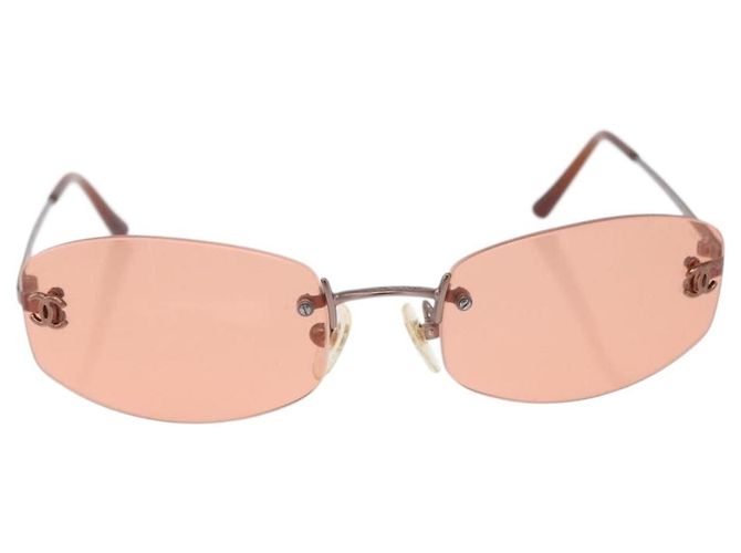 Gafas de sol CHANEL COCO Mark Brown CC Auth 195920V Castaño - vista 13