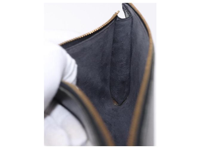 LOUIS VUITTON Epi Pochette Accessoires Accessory Pouch Black M52982 Auth 195038 Negro - vista 11