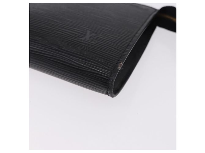 LOUIS VUITTON Epi Pochette Accessoires Accessory Pouch Black M52982 Auth 195038 Negro - vista 14