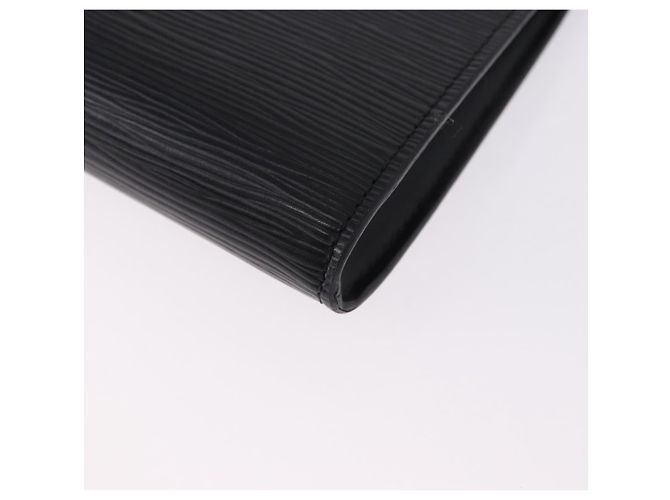 LOUIS VUITTON Epi Pochette Accessoires Accessory Pouch Black M52982 Auth 195038 Negro - vista 16