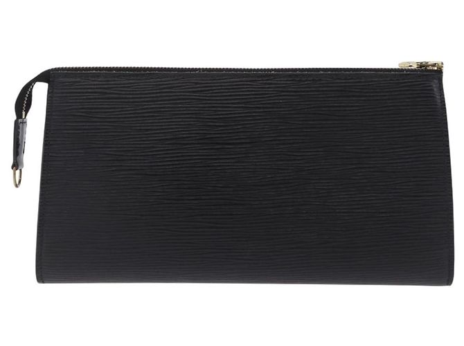 LOUIS VUITTON Epi Pochette Accessoires Accessory Pouch Black M52982 Auth 195038 Negro - vista 2