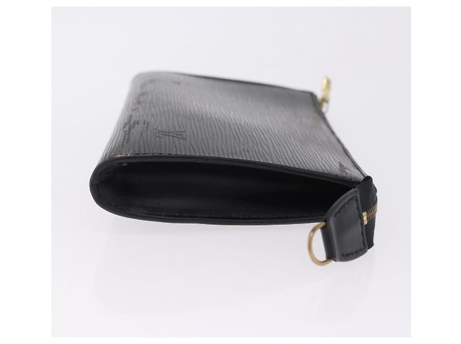 LOUIS VUITTON Epi Pochette Accessoires Accessory Pouch Black M52982 Auth 195038 Negro - vista 3