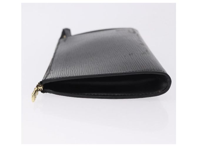 LOUIS VUITTON Epi Pochette Accessoires Accessory Pouch Black M52982 Auth 195038 Negro - vista 4