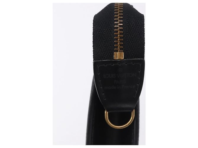 LOUIS VUITTON Epi Pochette Accessoires Accessory Pouch Black M52982 Auth 195038 Negro - vista 8