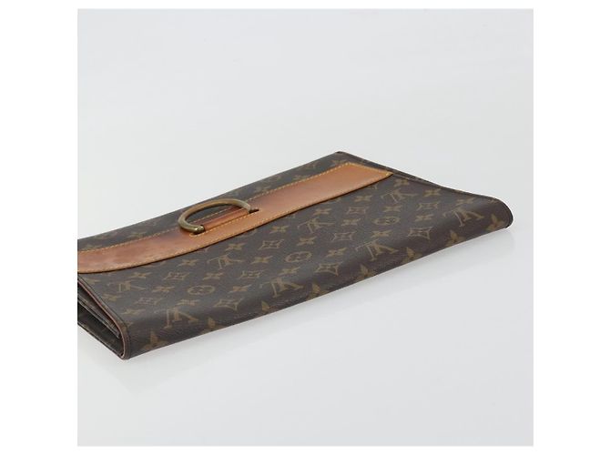 LOUIS VUITTON Monogram Jena Clutch Bag M51808 LV Auth 195040 Monogramma - vista 5