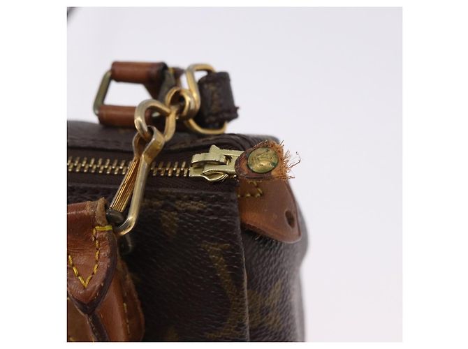LOUIS VUITTON Monogram Mini Speedy Hand Bag M41534 LV Auth ka5620 Monogramma - vista 10