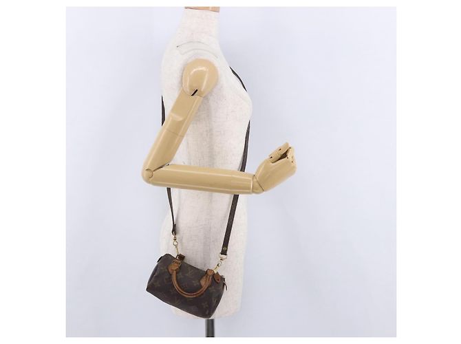 LOUIS VUITTON Monogram Mini Speedy Hand Bag M41534 LV Auth ka5620 Monogramma - vista 21