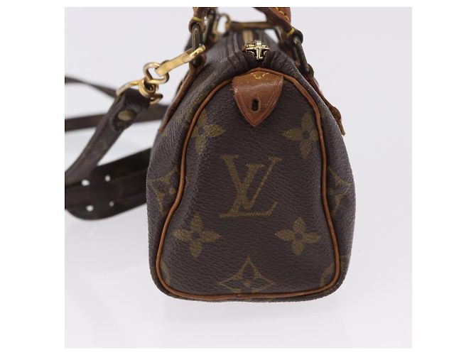 LOUIS VUITTON Monogram Mini Speedy Hand Bag M41534 LV Auth ka5620 Monogramma - vista 3