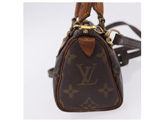 LOUIS VUITTON Monogram Mini Speedy Hand Bag M41534 LV Auth ka5620 Monogramma - vista 4