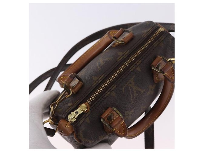 LOUIS VUITTON Monogram Mini Speedy Hand Bag M41534 LV Auth ka5620 Monogramma - vista 6
