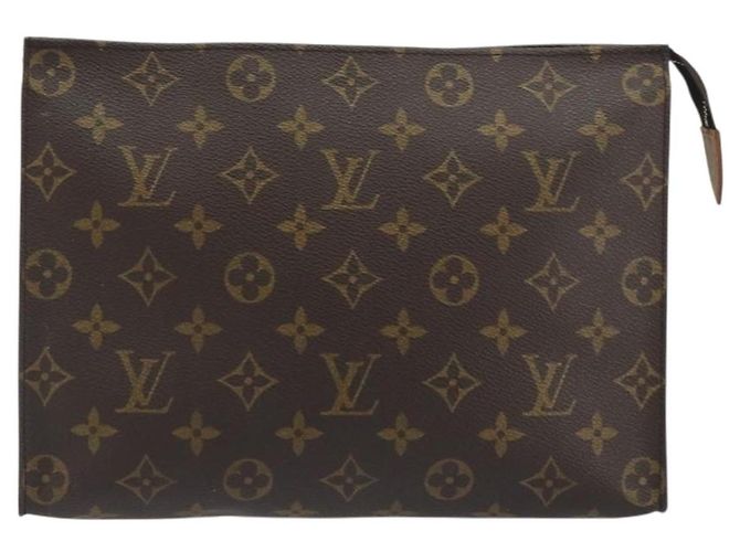 LOUIS VUITTON Monogram Poche Toilette 26 Pouch M47542 LV Auth 194388 Monogramma - vista 13