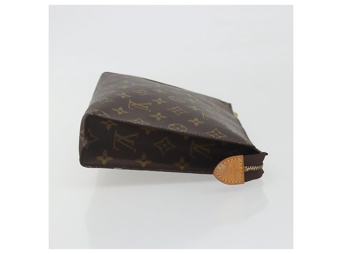 LOUIS VUITTON Monogram Poche Toilette 26 Pouch M47542 LV Auth 194388 Monogramma - vista 3