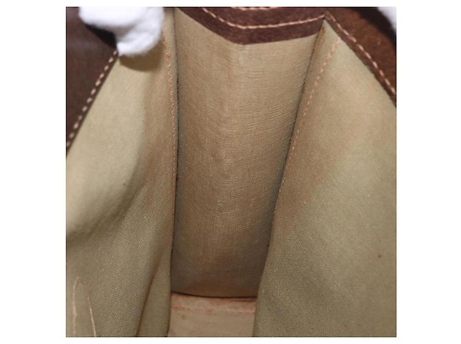 Borsa GUCCI GG Canvas Beige Auth 196557 - vista 12
