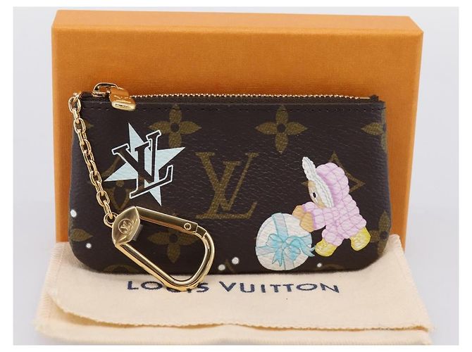 LOUIS VUITTON Monogram Vivienne Pochette Cles Monedero M12229 LV Auth 196459M Monograma - vista 12