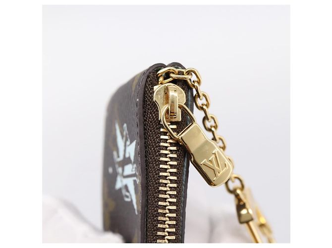 LOUIS VUITTON Monogram Vivienne Pochette Cles Monedero M12229 LV Auth 196459M Monograma - vista 9