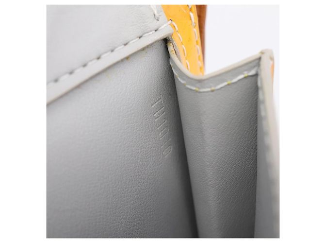LOUIS VUITTON Monogram Vernis Motto Accessory Pouch Gris M91030 LV Auth BA14981 - vista 12