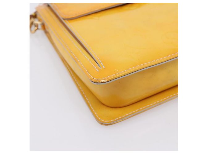 LOUIS VUITTON Monogram Vernis Motto Accessory Pouch Gris M91030 LV Auth BA14981 - vista 15