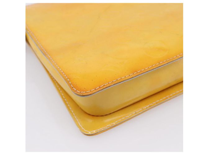 LOUIS VUITTON Monogram Vernis Motto Accessory Pouch Gris M91030 LV Auth BA14981 - vista 17