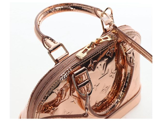 LOUIS VUITTON Monogram Miroir Alma BB Hand Bag Cuible M27037 LV Auth 167452SM - vista 6