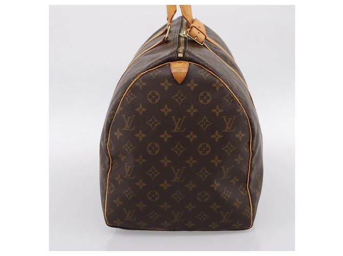 LOUIS VUITTON Monogram Keepall 55 Boston Bag M41424 LV Auth ka5608 Monogramma - vista 3
