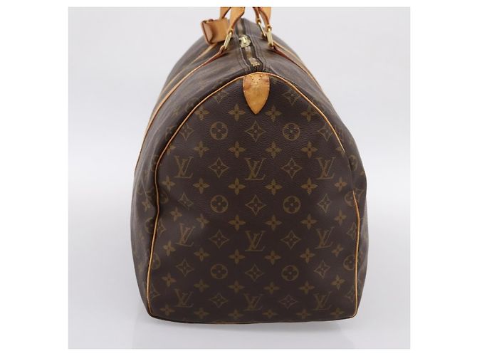 LOUIS VUITTON Monogram Keepall 55 Boston Bag M41424 LV Auth ka5608 Monogramma - vista 4