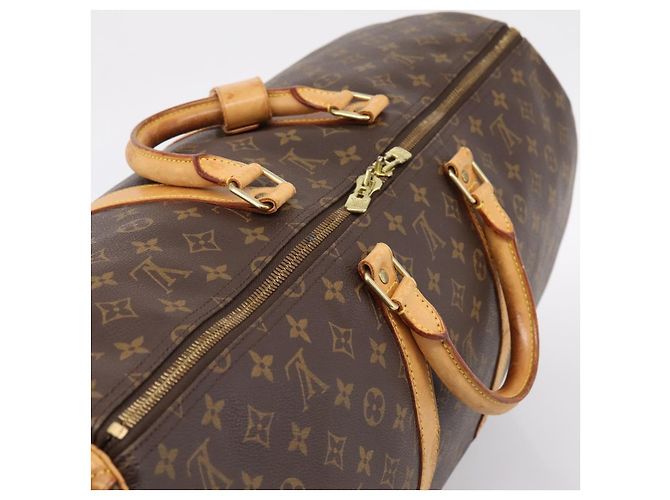 LOUIS VUITTON Monogram Keepall 55 Boston Bag M41424 LV Auth ka5608 Monogramma - vista 6