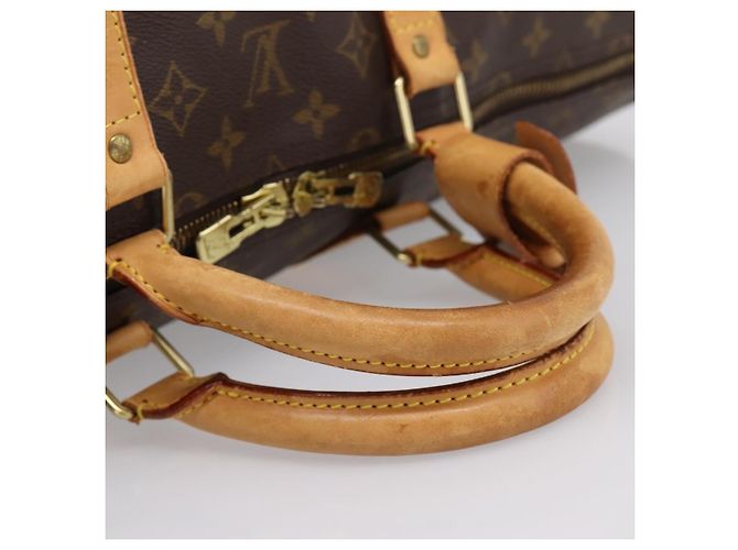 LOUIS VUITTON Monogram Keepall 55 Boston Bag M41424 LV Auth ka5608 Monogramma - vista 7